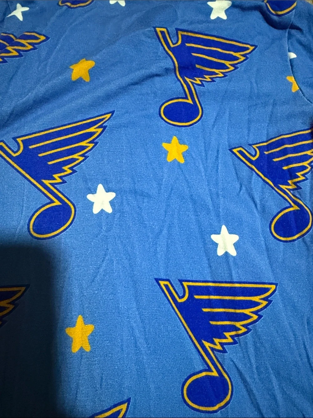 Bamboo zippy|STL Blues print|12-18M